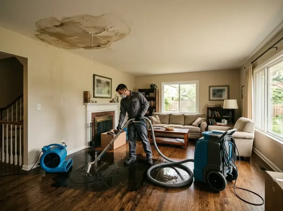 attic-pipe-burst-ceiling-drip-008 — frequently asked questions, Water Damage Restoration & Carpet Care in Kealakekua, HI